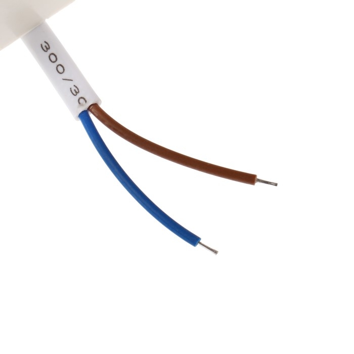 Светильник ЖКХ светодиодный, 6 Вт, IP54, 6500К, 220В, овал, пластик, белый Светильник ЖКХ светодиодный, 6 Вт, IP54, 6500К, 220В, овал, пластик, белый