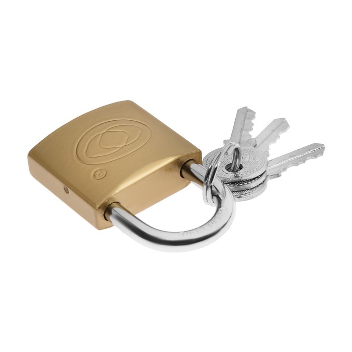 Замок навесной тип 14, 36х60 мм, 3 ключа Замок навесной тип 14, 36х60 мм, 3 ключа