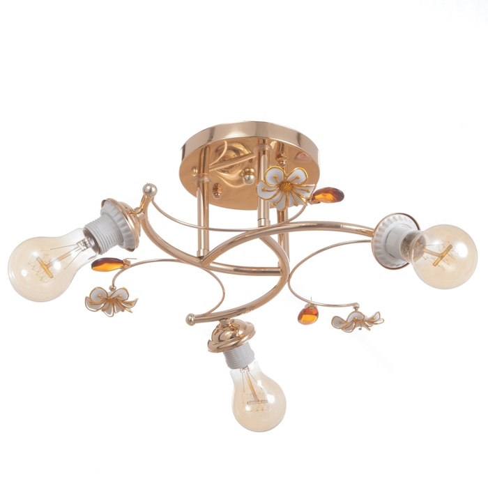 Люстра Люстра "Вивиан" бп 3х40Вт Е27 Золото МОДЕЛЬ: 2612358