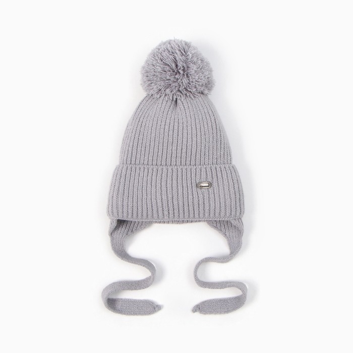 Шапка детская, цвет серый, размер 36-38 Шапка детская, цвет серый, размер 36-38
