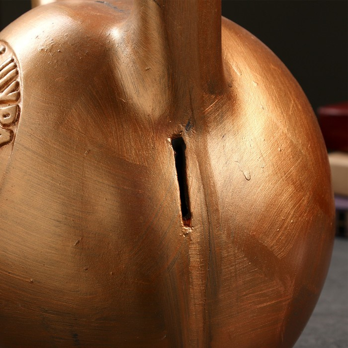 Копилка  Копилка "Гиря"  бронза,  20х21х29см