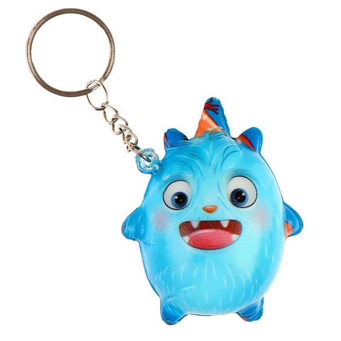 Мялка сквиши Мялка сквиши "Звери" на брелоке, виды МИКС