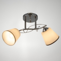 Люстра 2177/2 E27 40Вт хром 43х26х22 см BayerLux