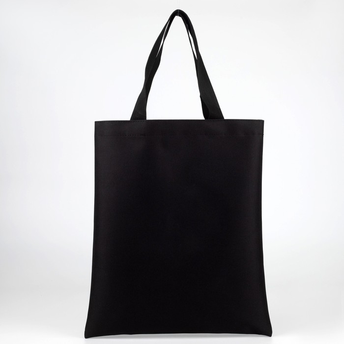 Шопер «Силуэт» блёстки, без молнии, без подклада, цвет чёрный Шопер «Силуэт» блёстки, без молнии, без подклада, цвет чёрный