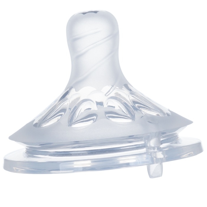 Соска на  бутылочку, антиколиковая, от 0 мес., M&B Natural, широкое горло,  медленный поток, Ø50 мм., 2 шт. Соска на  бутылочку, антиколиковая, от 0 мес., M&B Natural, широкое горло,  медленный поток, Ø50 мм., 2 шт.