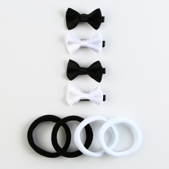 Заколки и резинки для волос «Самой красивой», 8 шт Заколки и резинки для волос «Самой красивой», 8 шт