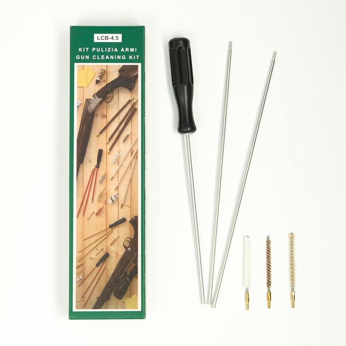 Набор для чистки Набор для чистки "LUCKY VIEW" шомпол, 3 ерша, кал. 4,5мм