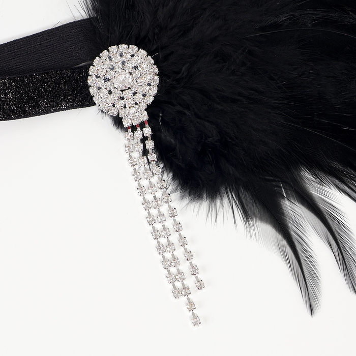 Повязка на голову карнавальная «Шикарная» Повязка на голову карнавальная «Шикарная»