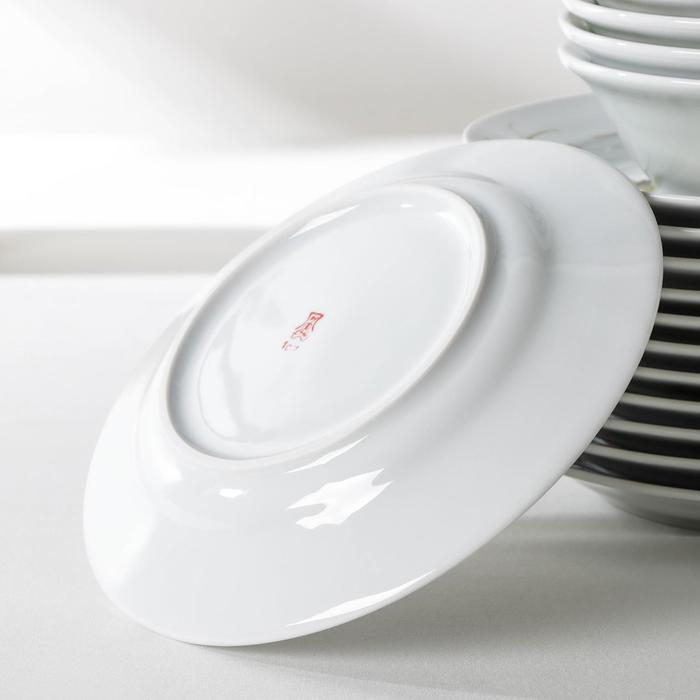 Сервиз столовый фарфоровый «Стрекоза», 37 предметов, 2 вида тарелок Сервиз столовый фарфоровый «Стрекоза», 37 предметов, 2 вида тарелок