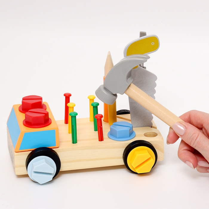 Конструктор «Машинка» 13,5 × 18 × 14 см Конструктор «Машинка» 13,5 × 18 × 14 см