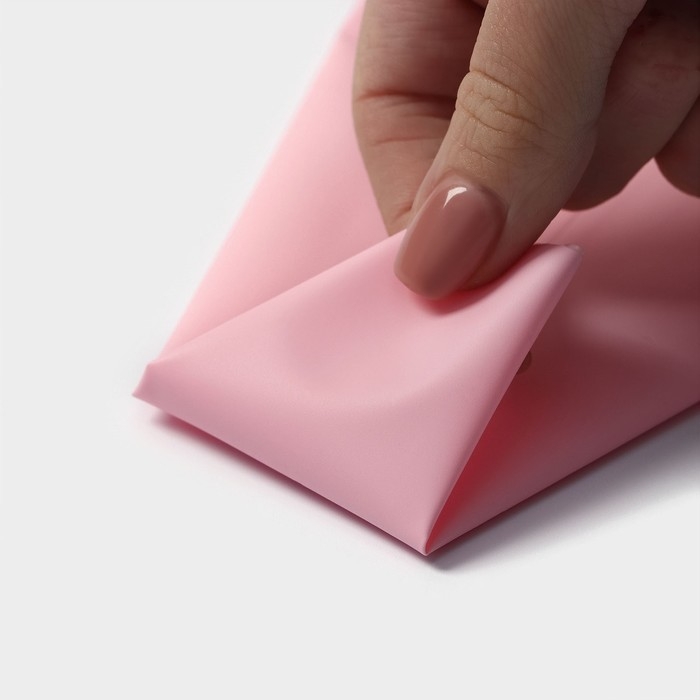 Кондитерский мешок Доляна «Алирио», 31×17,5 см, цвет розовый Кондитерский мешок Доляна «Алирио», 31×17,5 см, цвет розовый