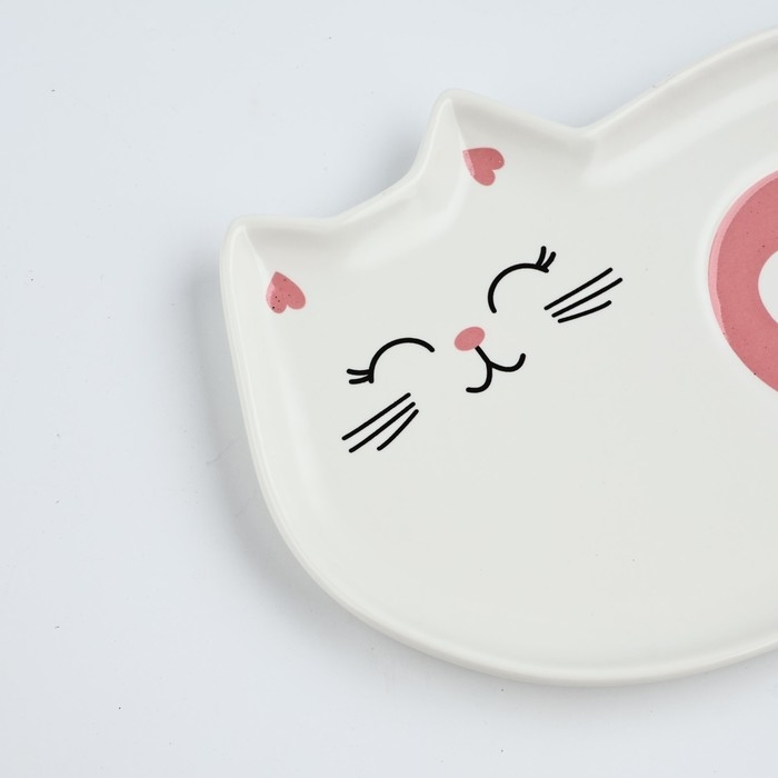 Набор  Набор "Кошечка", кружка 200 мл., блюдечко