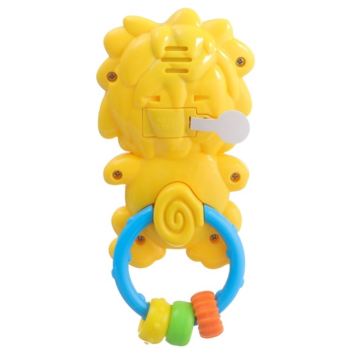 Музыкальная погремушка «Львенок», светится, Крошка Я Музыкальная погремушка «Львенок», светится, Крошка Я