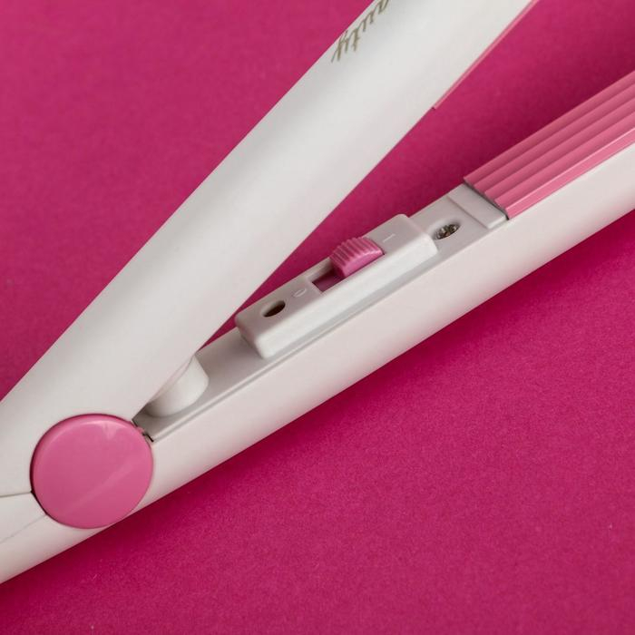 Плойка гофре мини «Богиня», LW-18, 17 х 2 см. Плойка гофре мини «Богиня», LW-18, 17 х 2 см.