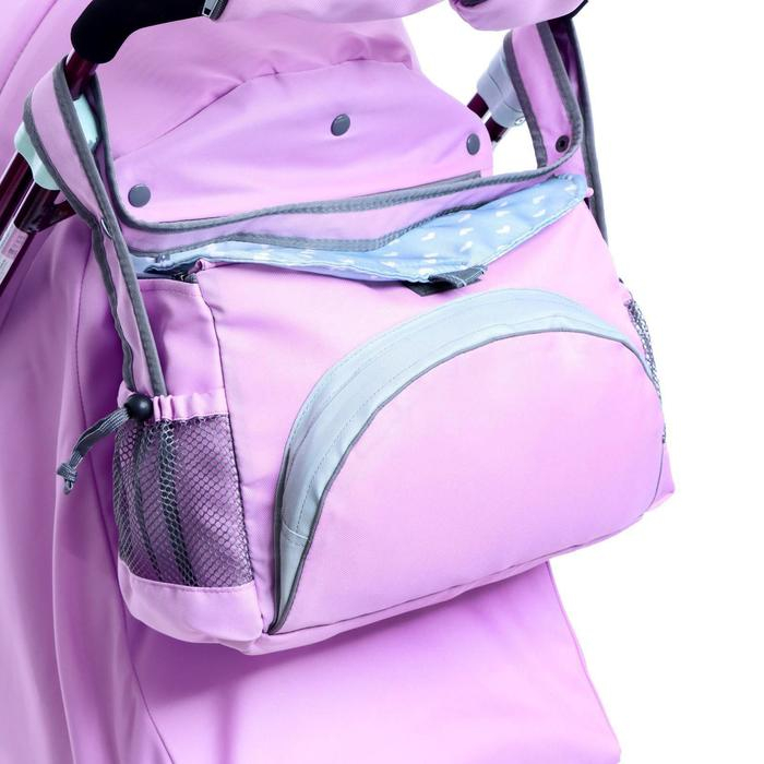 Санки-коляска «Наши детки 5-2», цвет лилия