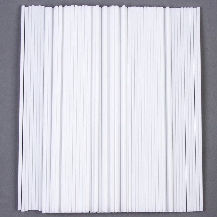 Трубочка для шаров и флагштоков, d=5 мм, цвет белый, набор 100 шт. Трубочка для шаров и флагштоков, d=5 мм, цвет белый, набор 100 шт.