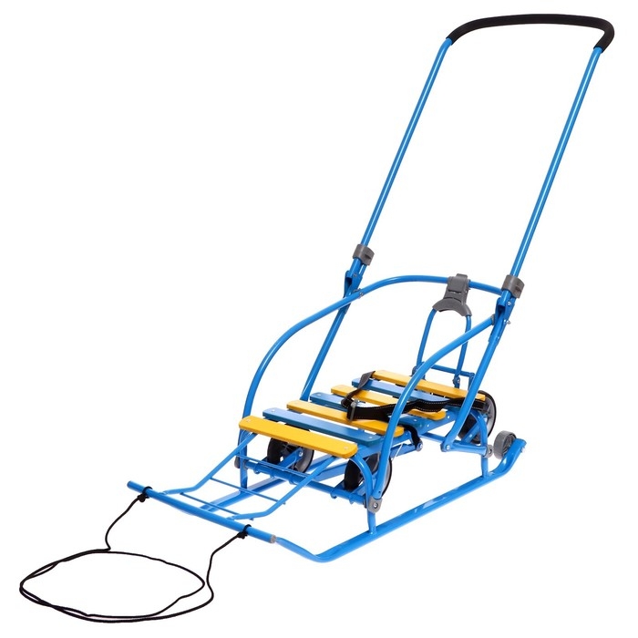 Санки складные Nikki 3, цвет синий Санки складные Nikki 3, цвет синий