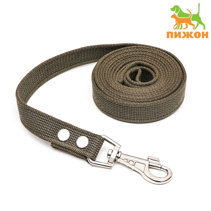 Поводок брезентовый, 2,7 м х 2,5 см Поводок брезентовый, 2,7 м х 2,5 см