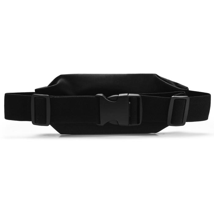 Сумка спортивная на пояс для телефона ONLYTOP, 23 см, цвет чёрный Сумка спортивная на пояс для телефона ONLYTOP, 23 см, цвет чёрный