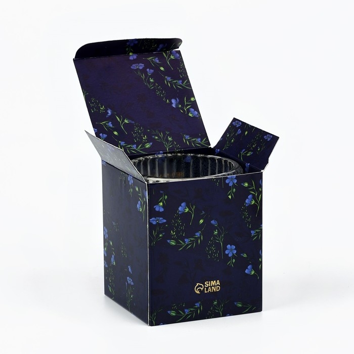 Свеча ароматическая в стекле «Клубника», интерьерная Свеча ароматическая в стекле «Клубника», интерьерная