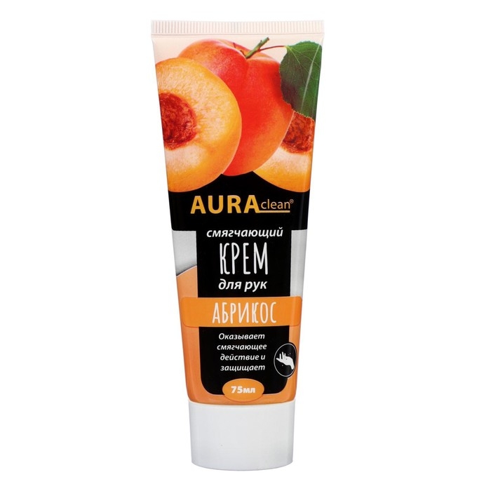 Крем для рук  Крем для рук "Аура", смягчающий, абрикос, 75 мл