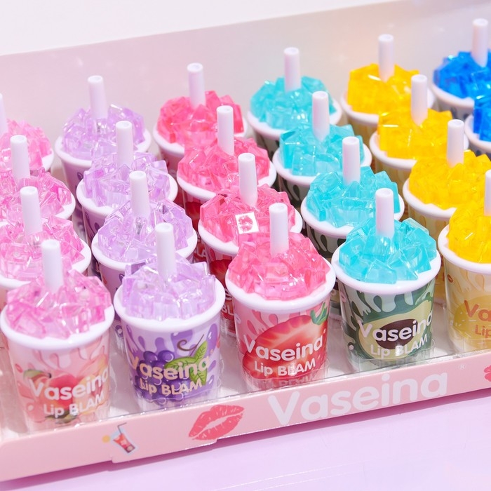 Бальзам для губ Бальзам для губ "Коктейль" 7 грамм, МИКС цветов и вкусов