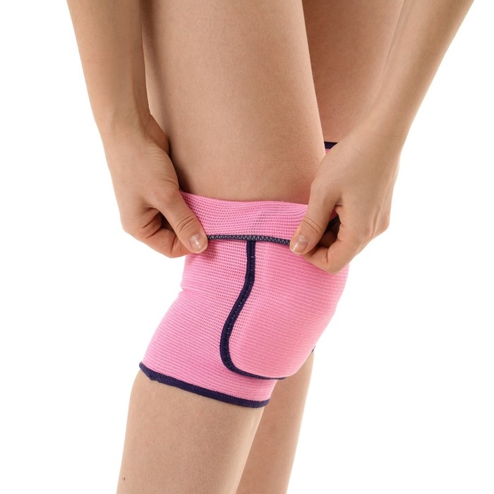 Наколенники детские ONLYTOP, 5-8 лет, цвет розовый Наколенники детские ONLYTOP, 5-8 лет, цвет розовый