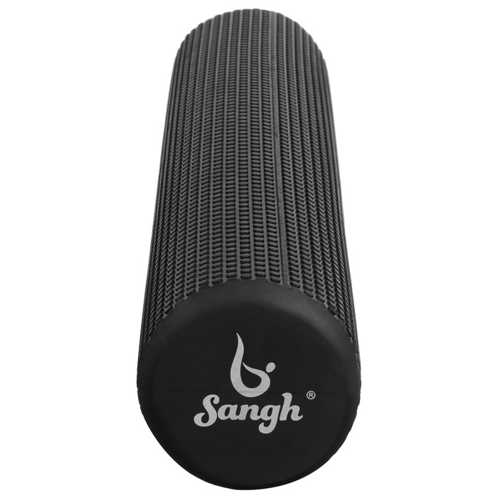 Ролик массажный Sangh, 90х15 см, цвет чёрный Ролик массажный Sangh, 90х15 см, цвет чёрный