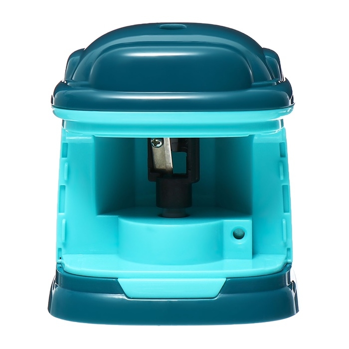 Точилка электрическая (батарейки в комплект не входят).работает от 2-х АА батареек Бирюзовый Точилка электрическая (батарейки в комплект не входят).работает от 2-х АА батареек Бирюзовый