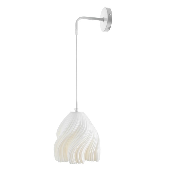 Бра "Годе" Е14 15Вт белый 19х19х20-120см