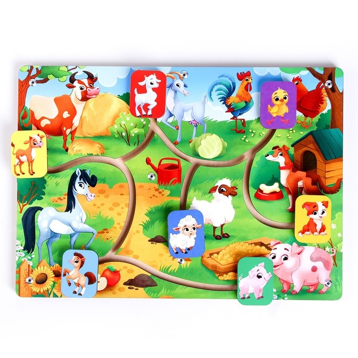 Лабиринт «Животные фермы» Лабиринт «Животные фермы»