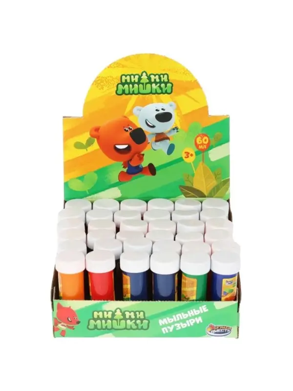 Мыльные пузыри «Ми-ми-мишки», 60 мл Мыльные пузыри «Ми-ми-мишки», 60 мл