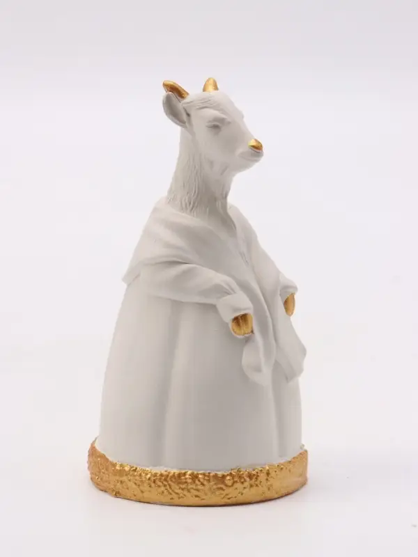 Фигурка декоративная &laquo;Коза Виолетта&raquo;, 10&times;5 см, белая