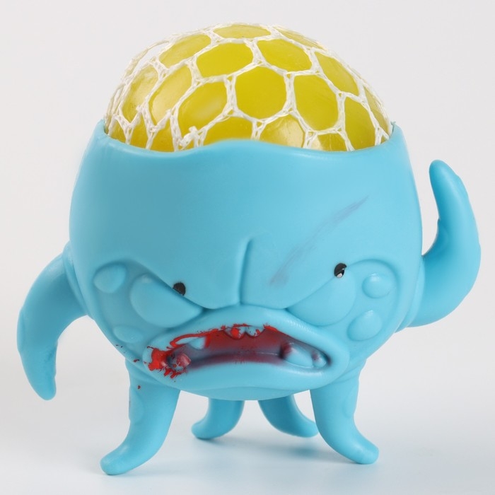 Хэллоуин. Антистресс сквиш мялка «Монстры», в пакете, с жидкостью Хэллоуин. Антистресс сквиш мялка «Монстры», в пакете, с жидкостью