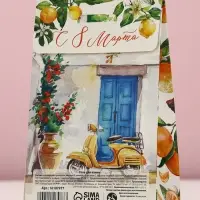 Соль для ванны &laquo;С 8 Марта!&raquo;, 400 г, аромат фруктового десерта, Чистое счастье