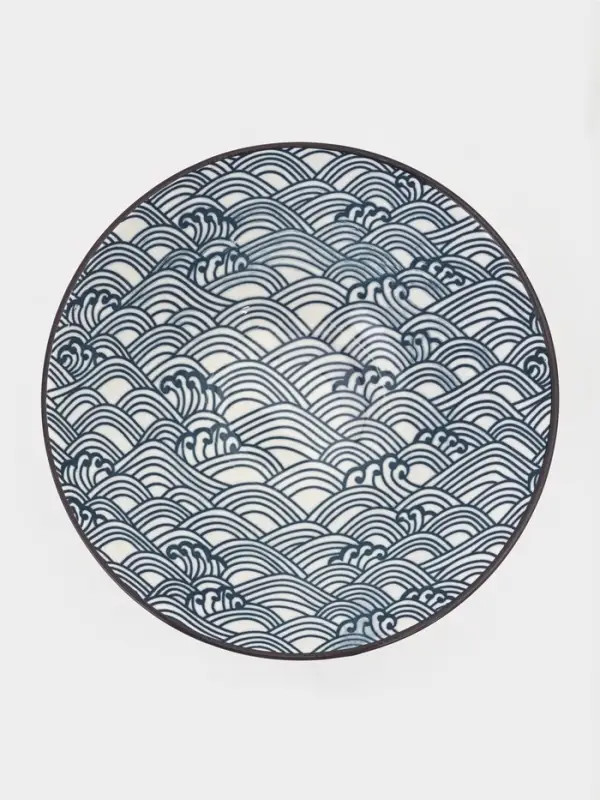 Набор тарелок глубоких 4 шт  Доляна "Japan"  d= 20 см, h= 8 см