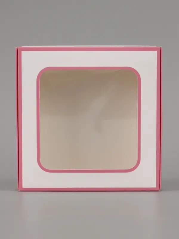 Коробка подарочная самосборная с окном &laquo;Для тебя&raquo;, 13&times;13&times;3 см