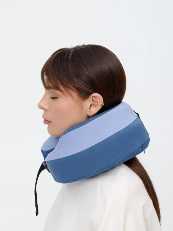 Дорожная подушка Piligrim, голубая