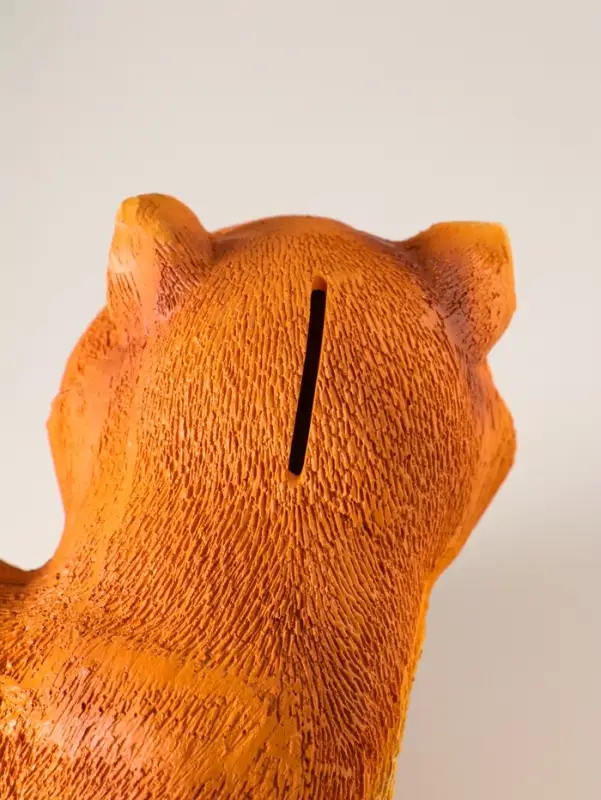 Копилка полистоун "Котик" высота 16 см