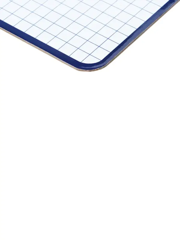 Доска маркерная A3 (49&times;33 см) Calligrata, двусторонняя: клетка/линейка, синяя