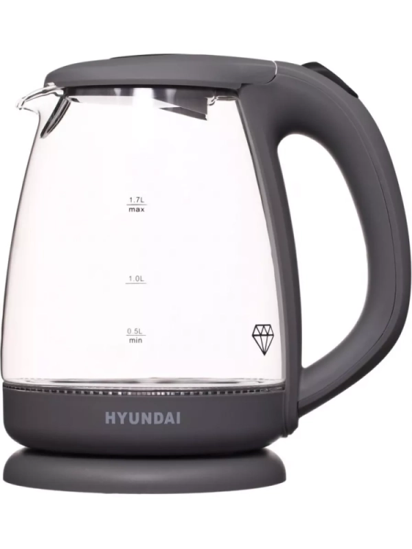 Чайник HYK-G1003 1.7л. 2200Вт серый