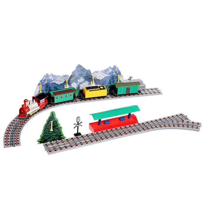 Железная дорога «Дальнее путешествие», работает от сети, протяжённость пути 5,06 м Железная дорога «Дальнее путешествие», работает от сети, протяжённость пути 5,06 м