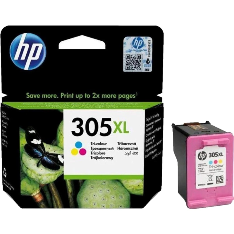 Картридж струйный HP 305XL 3YM63AE CMY пов.емк. для DJ 2320/2710/2720