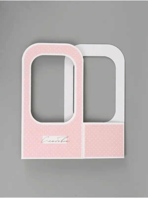 Коробка - переноска для цветов &laquo;С любовью&raquo;, 17&times;12&times;32 см