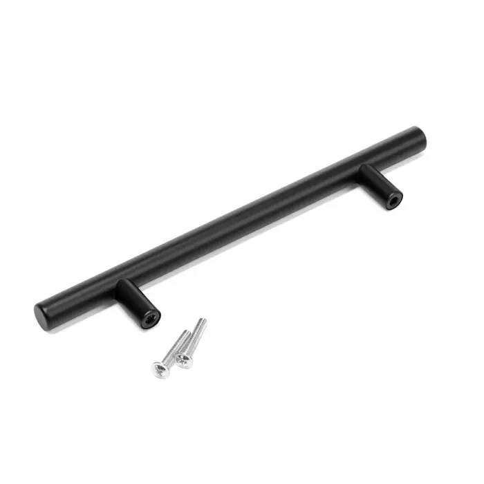 Ручка рейлинг ТУНДРА, нерж. сталь, d=12 мм, м/о 128 мм, цвет черный, фасовка 500 шт. Ручка рейлинг ТУНДРА, нерж. сталь, d=12 мм, м/о 128 мм, цвет черный, фасовка 500 шт.