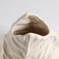 Ваза «Давинсия», 20.5×16 см, керамика, бежевый