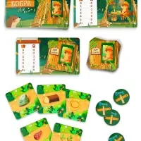 Настольная игра &laquo;Дом бобра&raquo;, развивающая, 5+, 108 карт