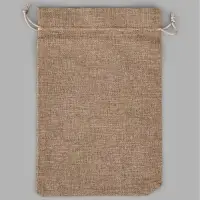 Мешочек подарочный &laquo;Мандарины&raquo;, новогодний, 20&times;30, бежевый