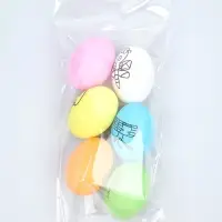 Набор для творчества "Пасхальные яйца" под роспись, набор 6 шт, пластик, цвет МИКС