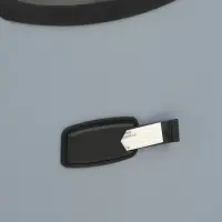 Чемодан на колёсах TEXTURA, кодовый замок, текстильный, с увеличением, 47&times;30&times;78 см, 28", серый